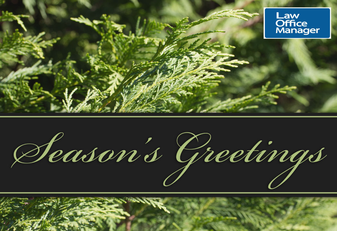 Season's Greetings!